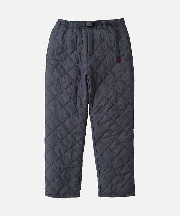 gramicci Thermal Insulation Quilted Pant BLACK