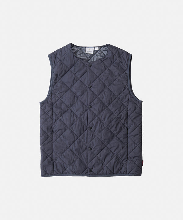 Gramicci Thermal Insulation Quilted Vest NAVY