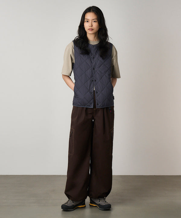 Gramicci Thermal Insulation Quilted Vest NAVY