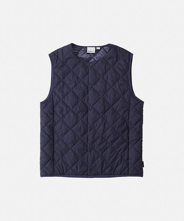 gramicci Thermal Insulation Quilted Vest NAVY