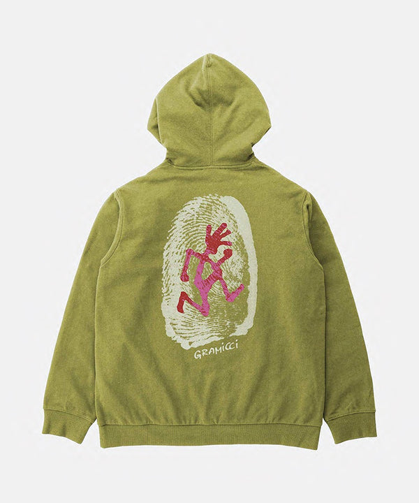 Gramicci Thumbprint Hooded Sweatshirt SAND PIGMENT