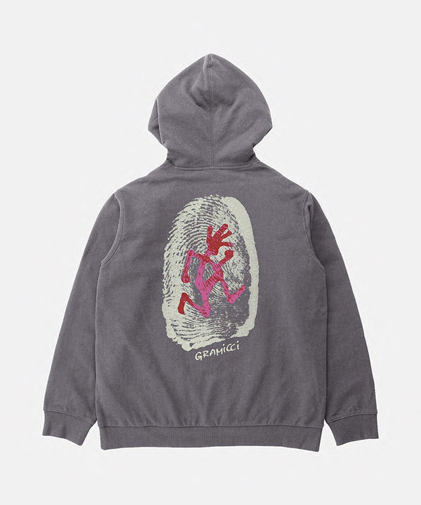Gramicci Thumbprint Hooded Sweatshirt SAND PIGMENT
