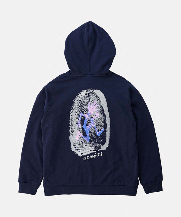 gramicci Thumbprint Hooded Sweatshirt SAND PIGMENT