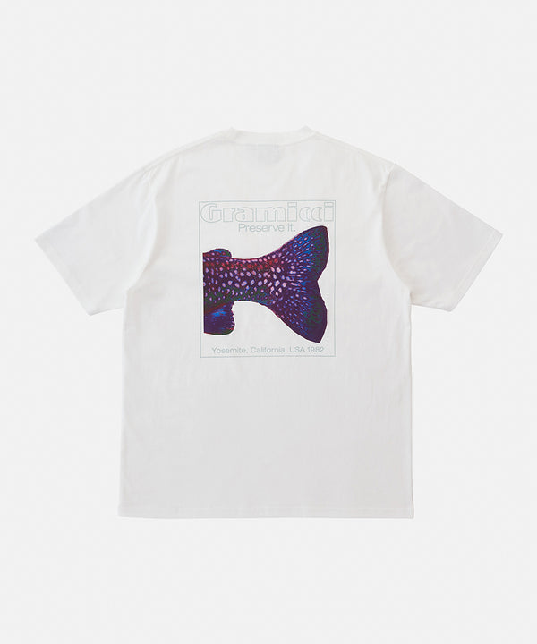 Gramicci Trouttail Tee WHITE