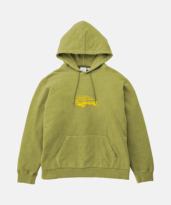 Gramicci Truck Hooded Sweatshirt PISTACHIO