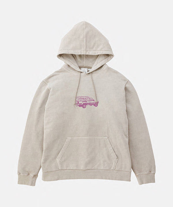 gramicci Truck Hooded Sweatshirt PISTACHIO
