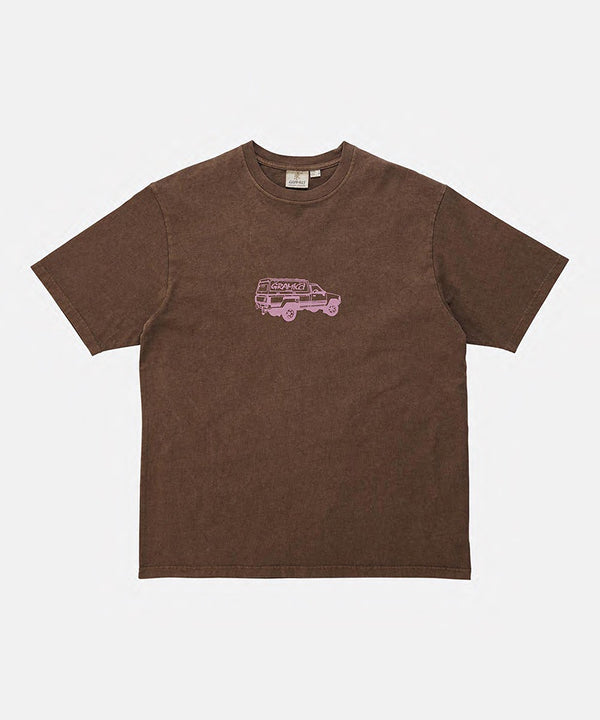 gramicci Truck Tee BROWN PIGMENT