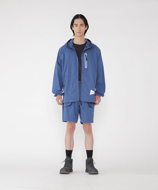 Gramicci Gramicci X And Wander Brushed Nylon Jacket BLUE