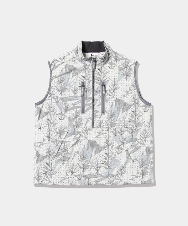 gramicci Gramicci x and wander Brushed Nylon Vest CHARCOAL