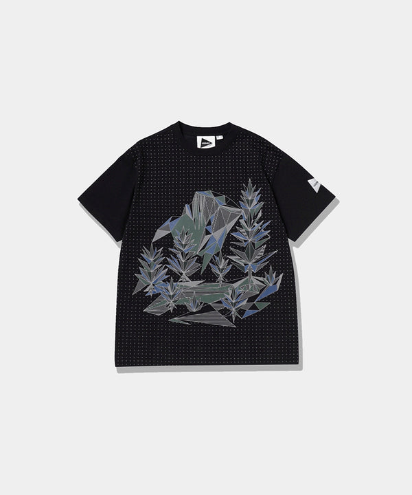 Gramicci Gramicci X And Wander Yosemite Graphic Tee BLACK