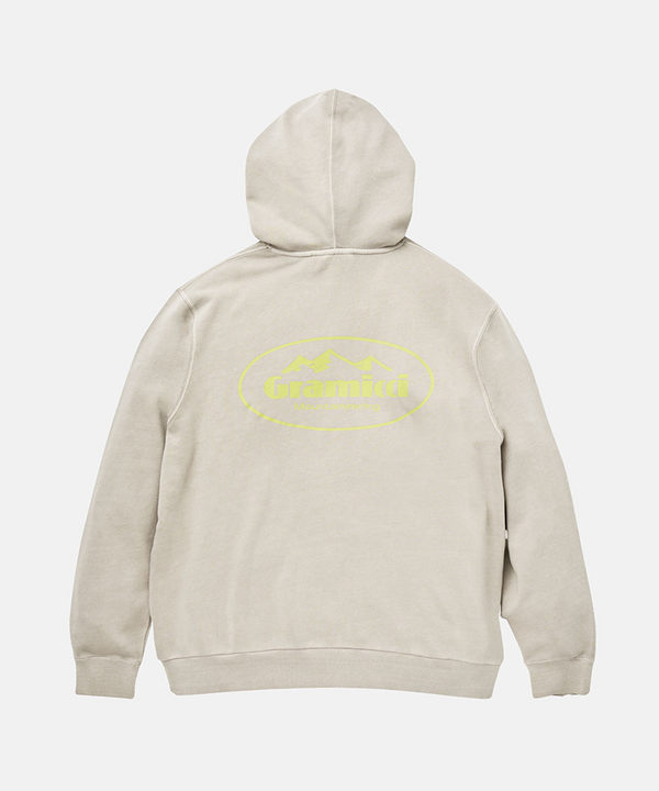 gramicci Mountaineering Hooded Sweatshirt GREY HEATHER
