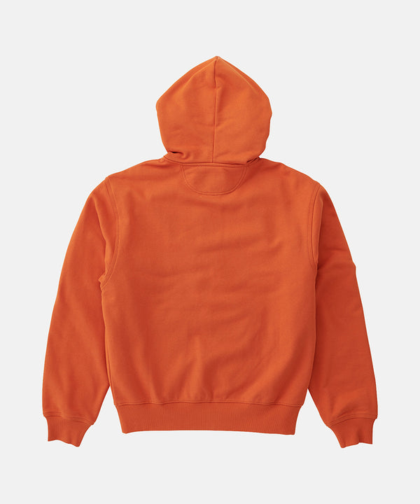 Gramicci One Point Zip Hooded Sweatshirt BURNT ORANGE