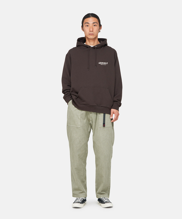 Gramicci Original Freedom Hooded Sweatshirt GREY HEATHER