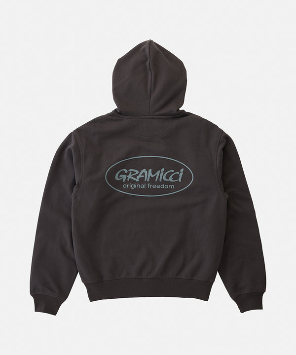 Gramicci Original Freedom Zip Hooded Sweatshirt BURNT ORANGE