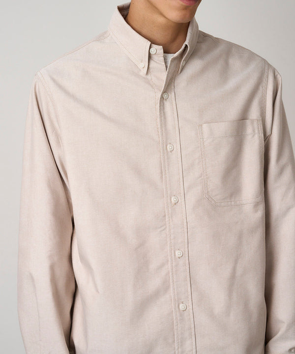 Gramicci Oxford Button Down Stance Shirt IRIS STRIPE
