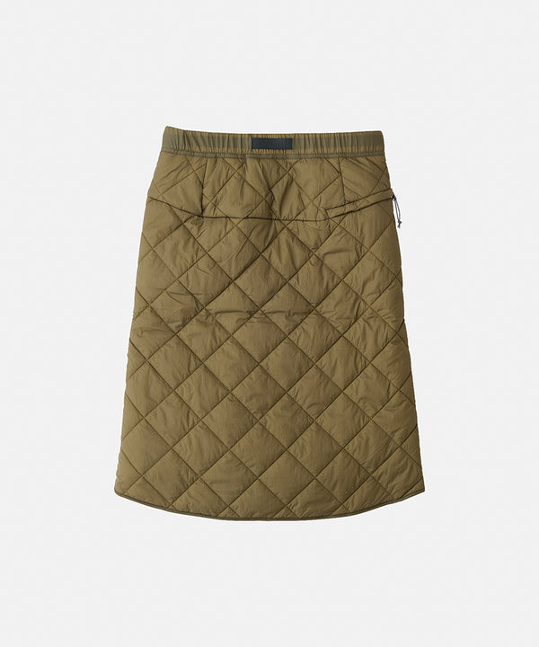 Gramicci Thermal Insulation Quilted Skirt DEEP LAUREL