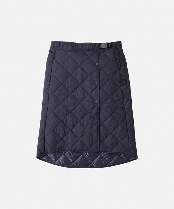 Gramicci Thermal Insulation Quilted Skirt DEEP LAUREL
