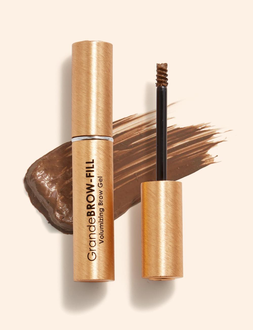 grande cosmetics GrandeBROW-FILL Volumizing Brow Gel with Fibers & Peptides Light