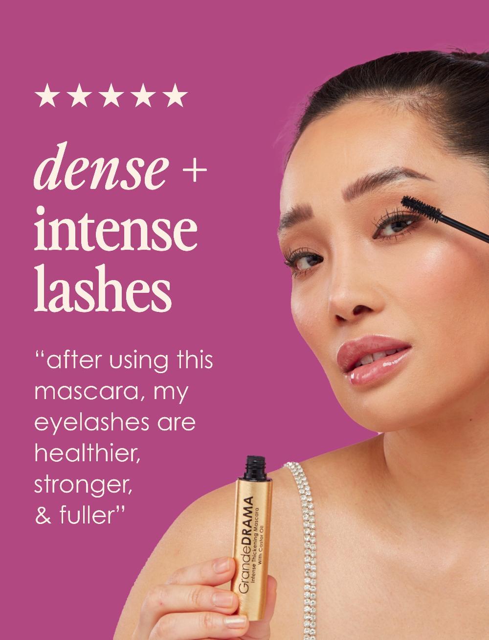 Grande Cosmetics GrandeDRAMA Intense Thickening Mascara With Castor Oil