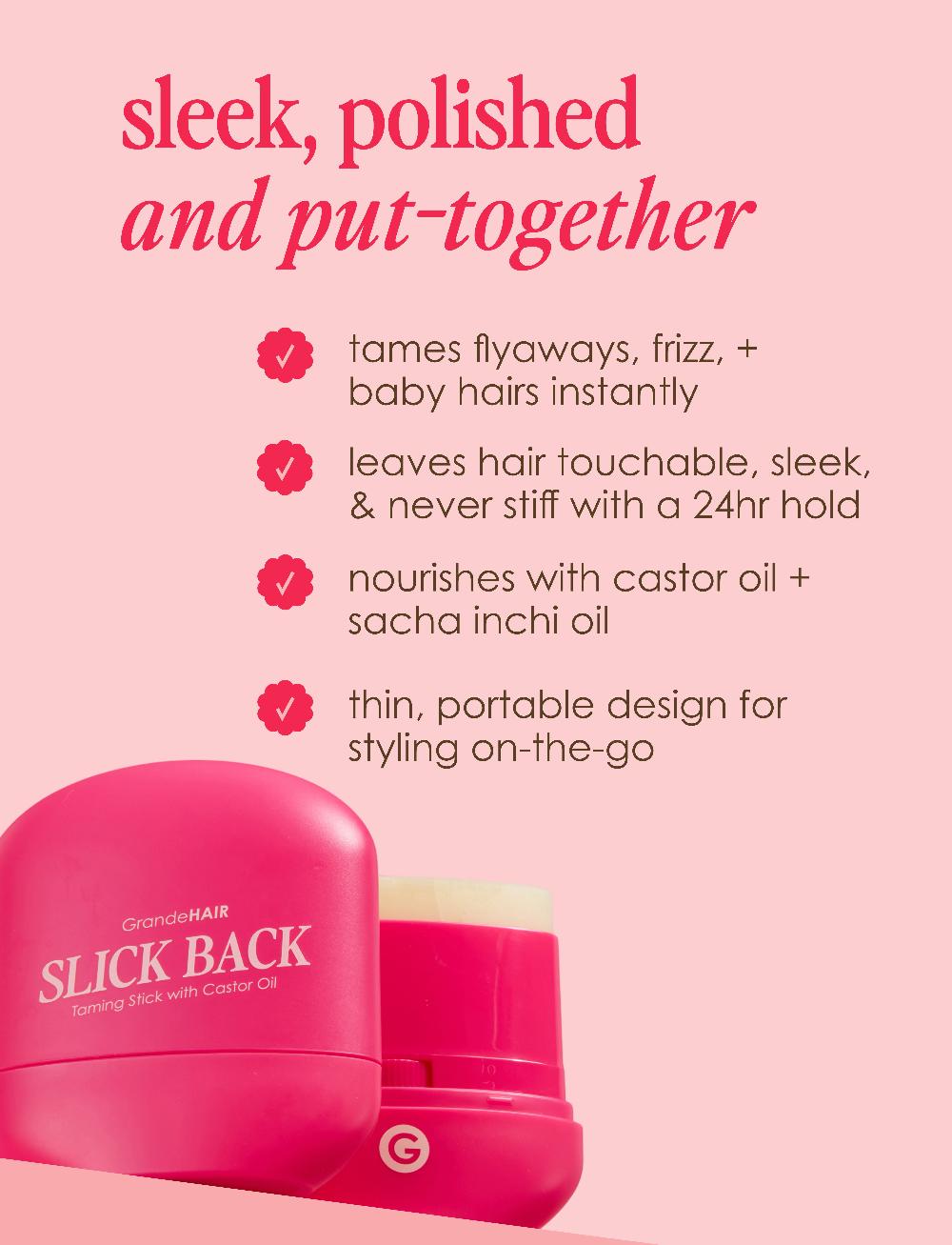 Grande Cosmetics GrandeHAIR Slick Back Taming Stick With Castor Oil