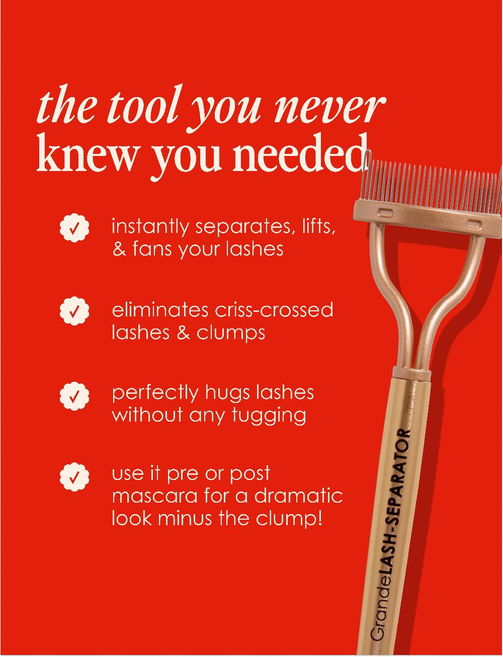 Grande Cosmetics GrandeLASH-SEPARATOR Lash Separating Comb
