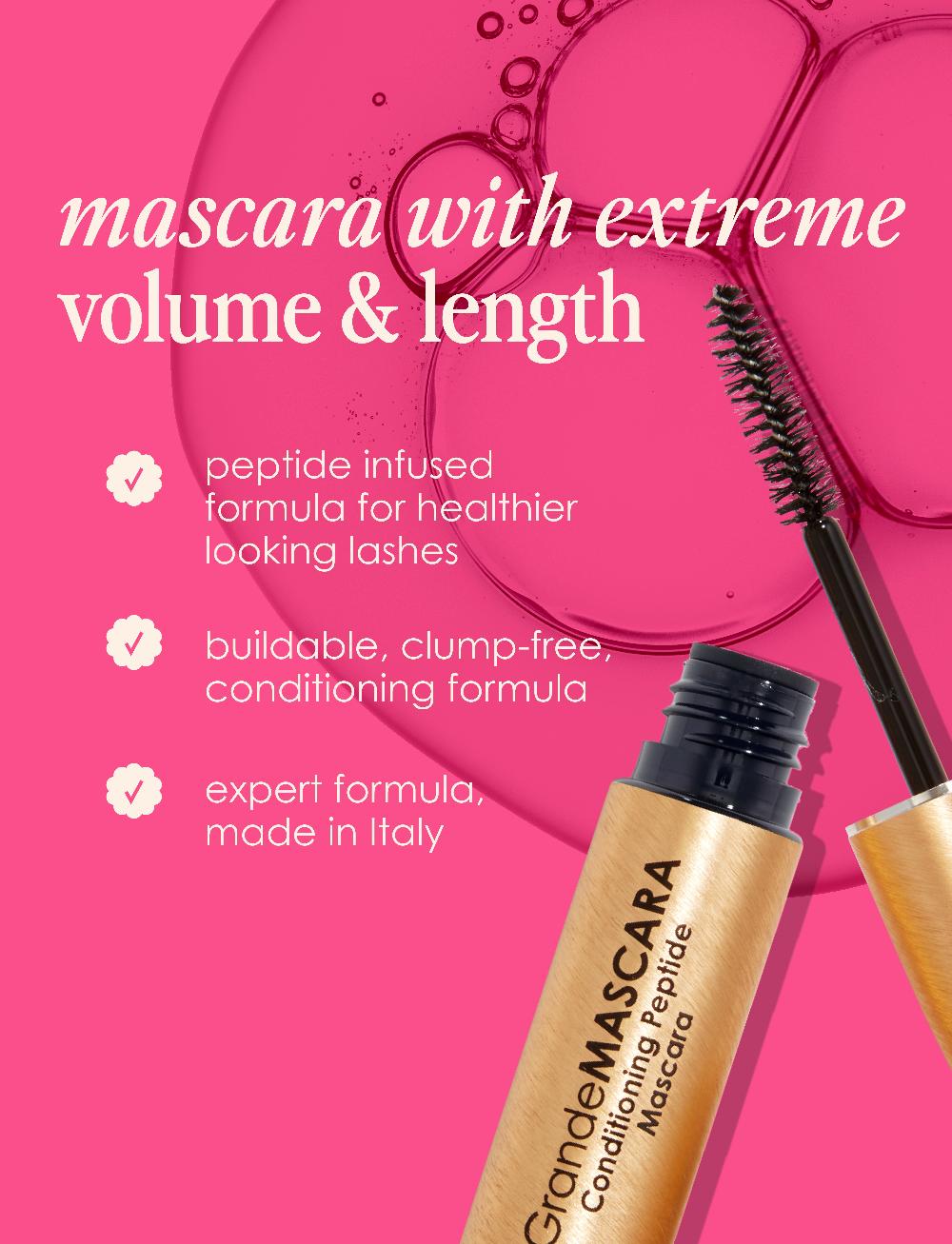 Grande Cosmetics GrandeMASCARA Conditioning Peptide Mascara Black