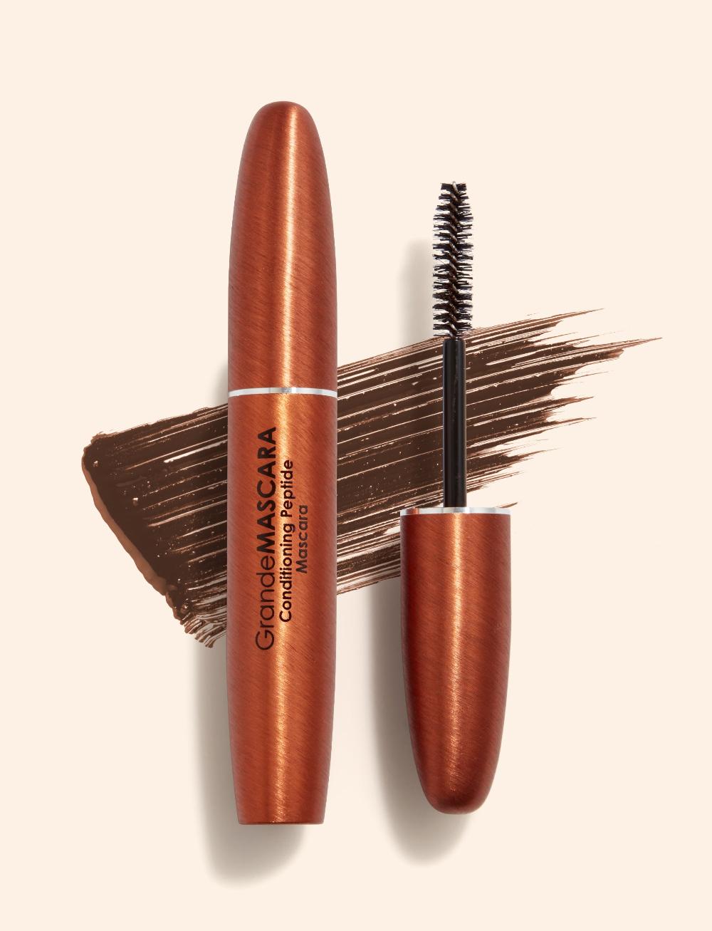 grande cosmetics GrandeMASCARA Conditioning Peptide Mascara Brown