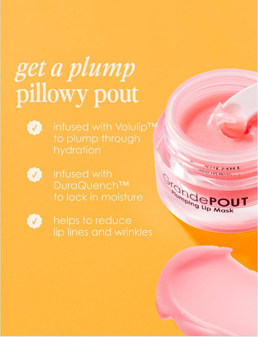 Grande Cosmetics GrandePOUT Plumping Lip Mask Berry Mojito