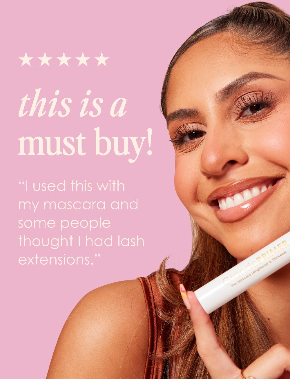 Grande Cosmetics GrandePRIMER Pre-Mascara Lengthener & Thickener