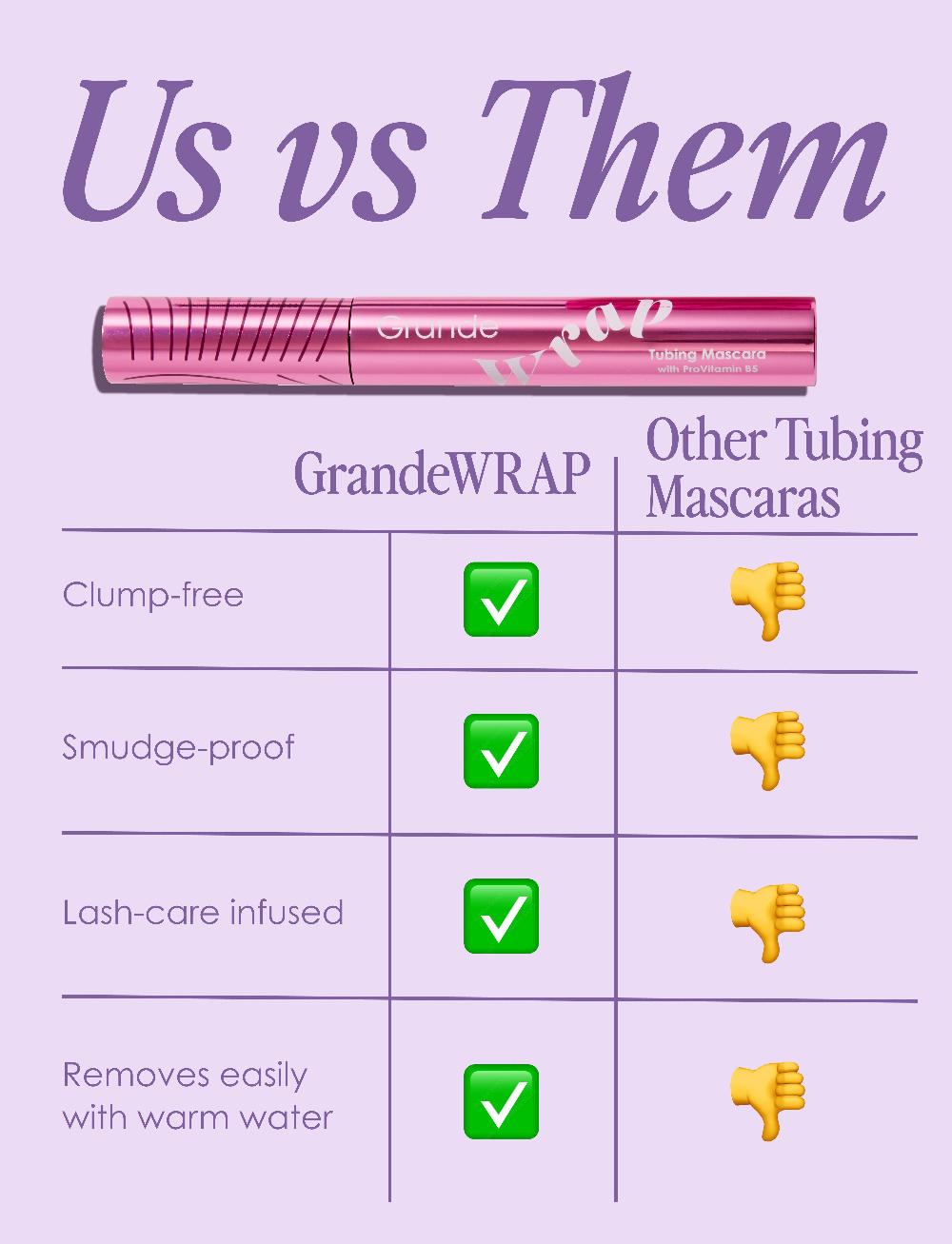 Grande Cosmetics GrandeWRAP Tubing Mascara With ProVitamin B5