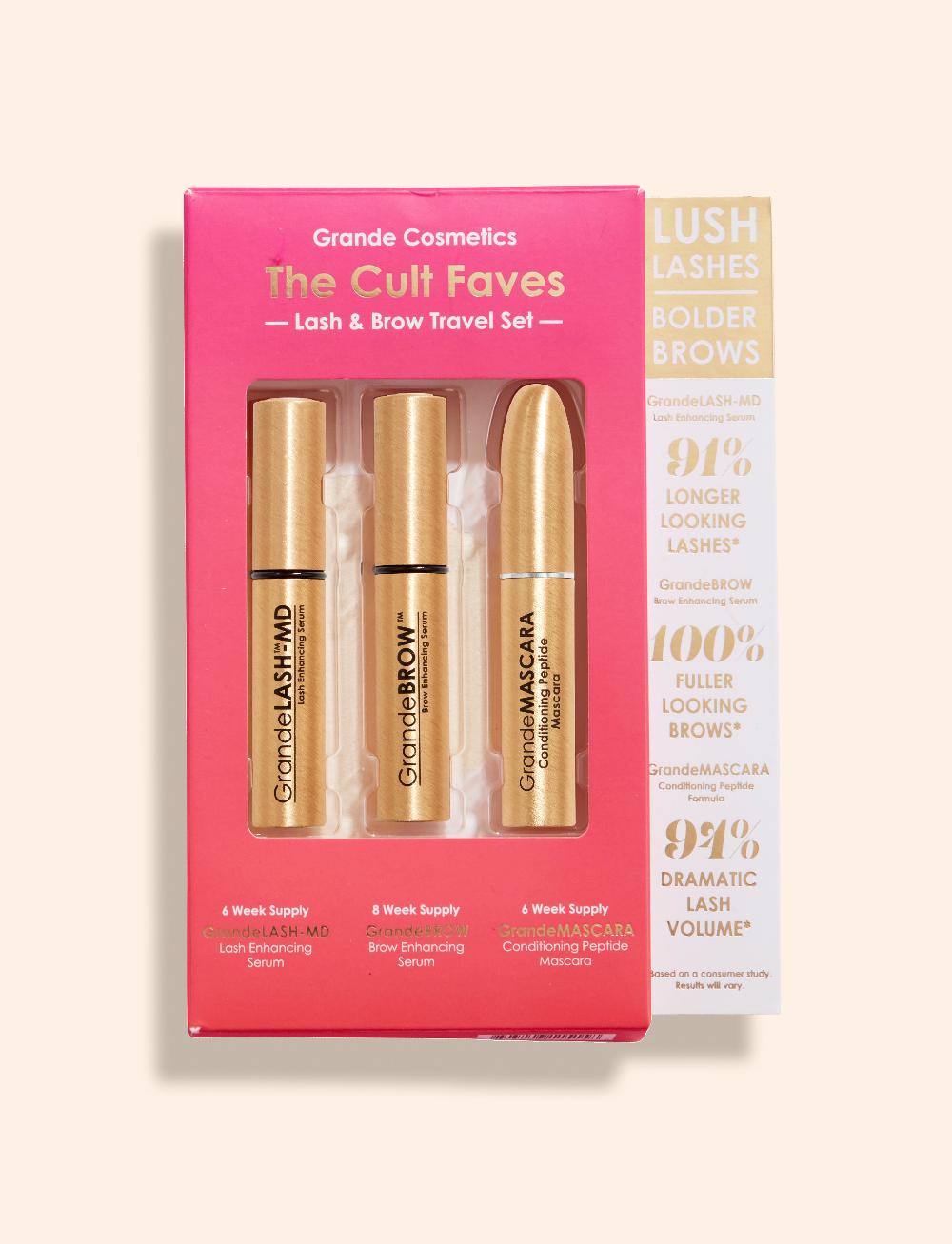 grande cosmetics The Cult Faves Lash & Brow Travel Set
