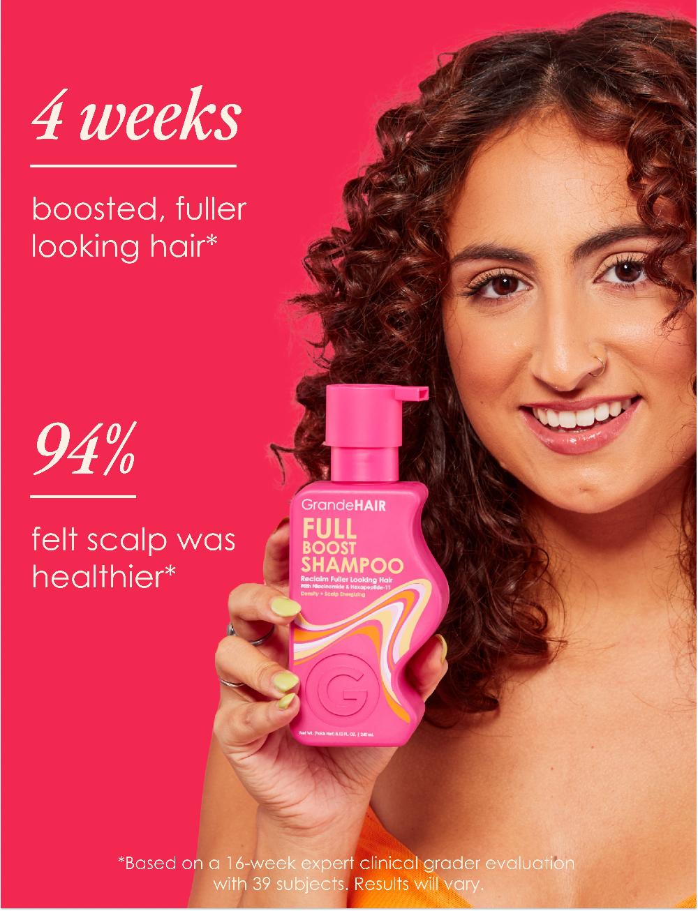 Grande Cosmetics Travel Size GrandeHAIR Full Boost Shampoo