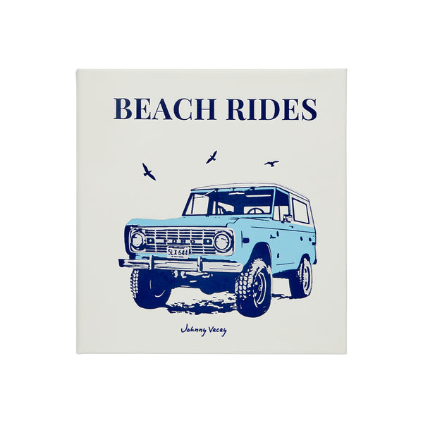 Graphic Image Beach Rides By Johnny Vacay