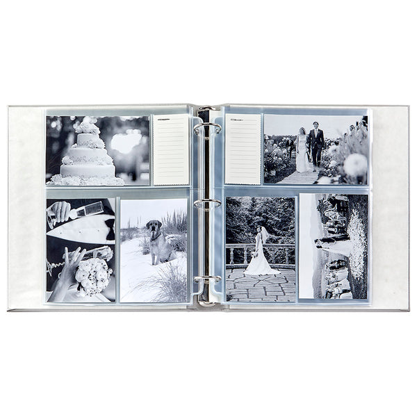 Graphic Image Large 3-Ring Clear Pocket Album