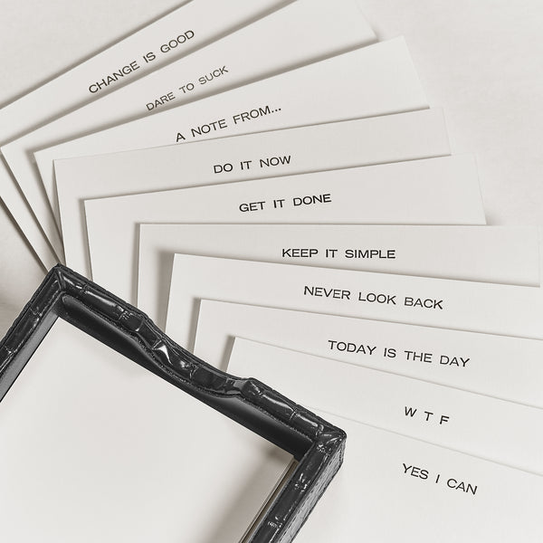 graphic image Letterpress Notecard Sets