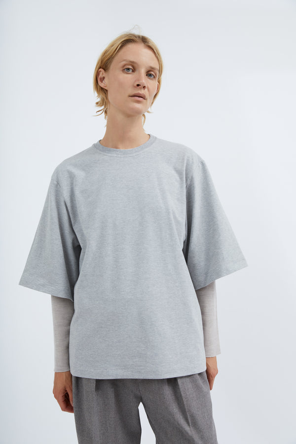 Graumann Alba T-shirt In Grey