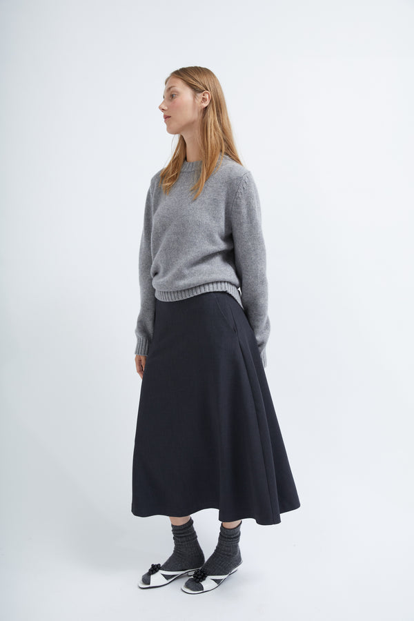 Graumann Cindy Skirt In Dark Grey