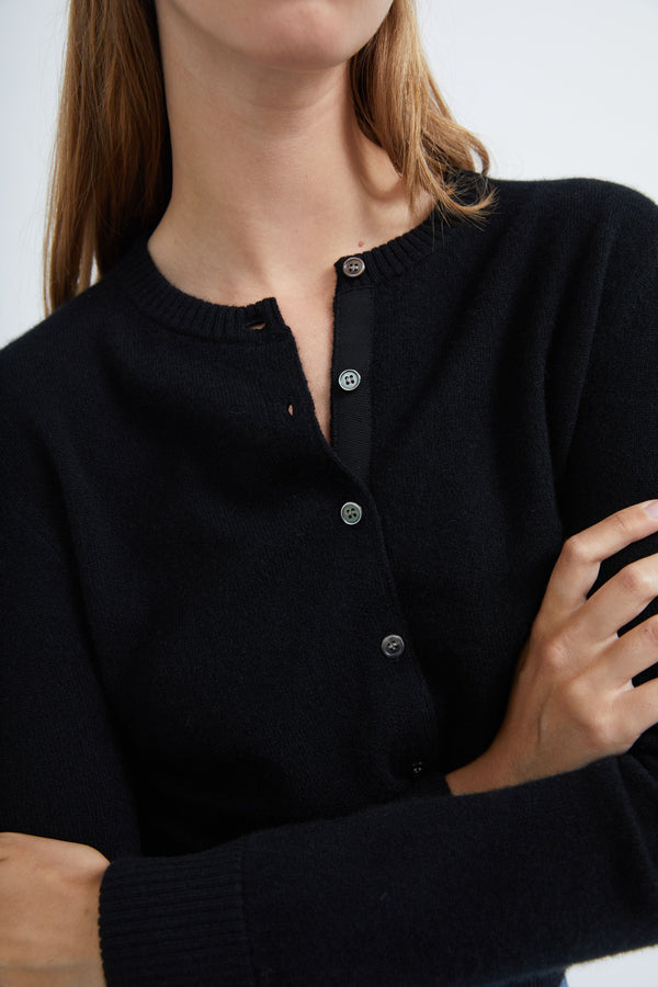 Graumann Coco Cardigan In Black