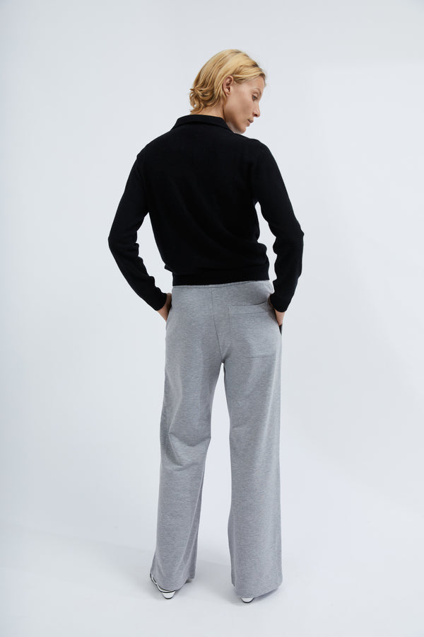 Graumann Elina Polo Knit In Black