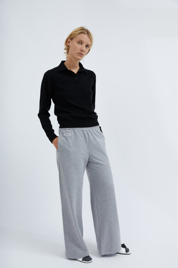 graumann Elina polo knit in Black