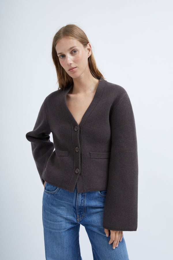 Graumann Greta Cardigan In Brown