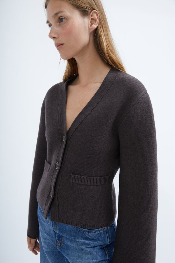 Graumann Greta Cardigan In Brown