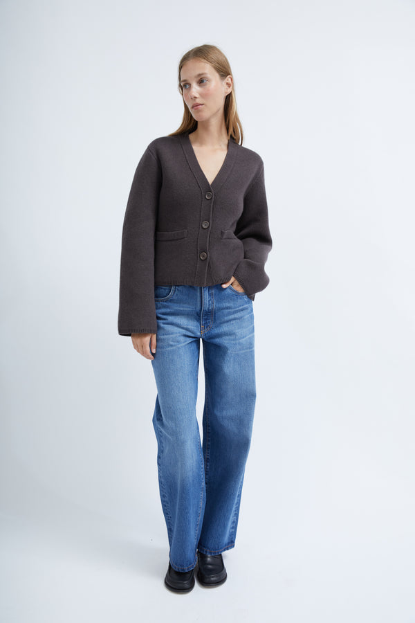 Graumann Greta Cardigan In Brown