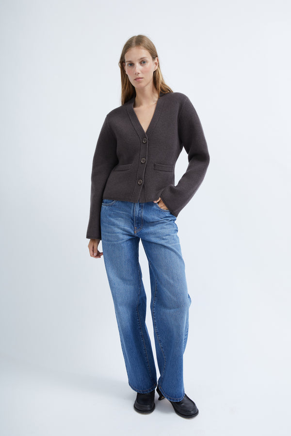 graumann Greta cardigan in Brown