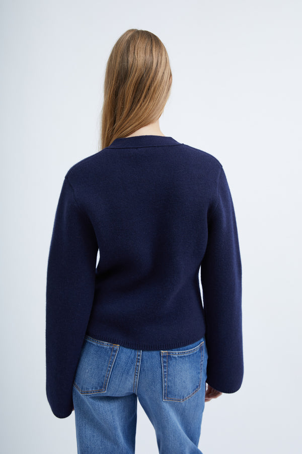 Graumann Greta Cardigan In Navy