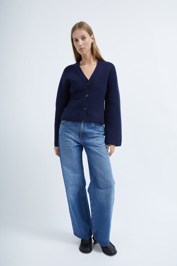 Graumann Greta Cardigan In Navy