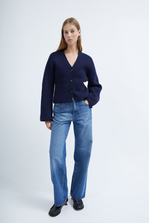 graumann Greta cardigan in Navy