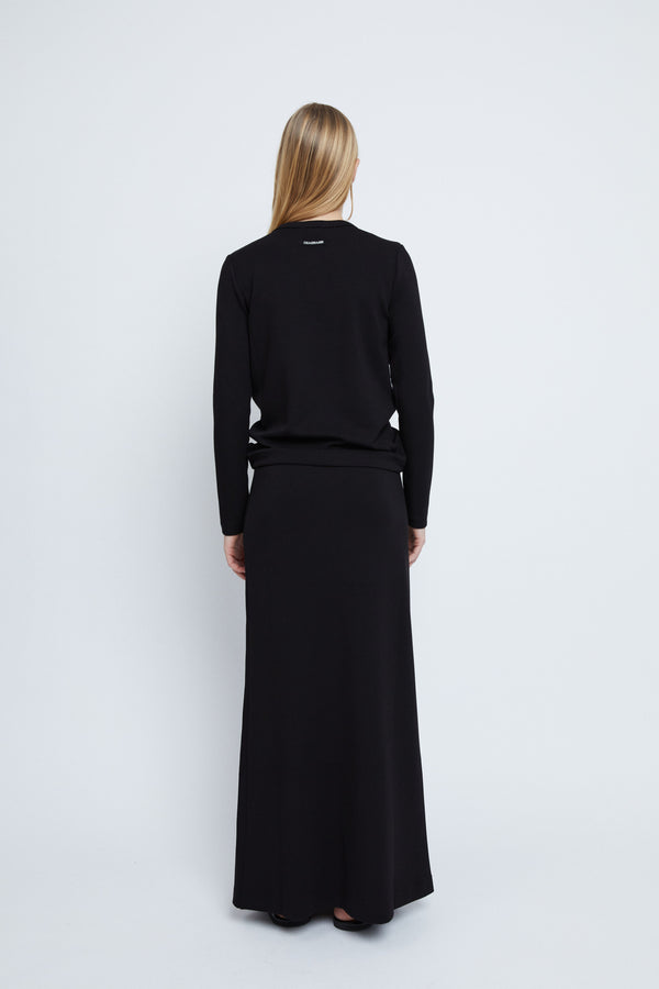 Graumann India Skirt In Create Jersey