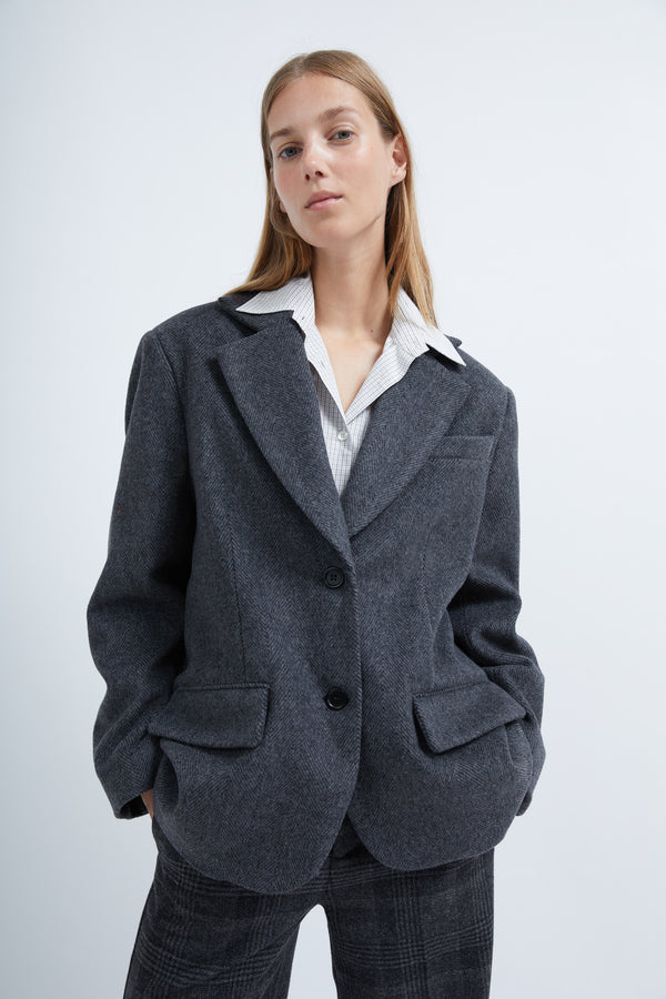 graumann Katie jacket in Lo Dato Wool