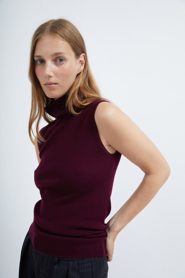 graumann Kim knit in Wine